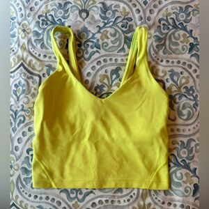 Lululemon Align Soleil Yellow Top